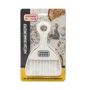 Matzah Crumb Sweeper Brush and Shovel White