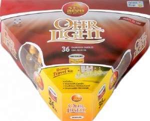 Ohr Light Liquid Prefilled Oil Vials Medium Size Glasses 36 Count