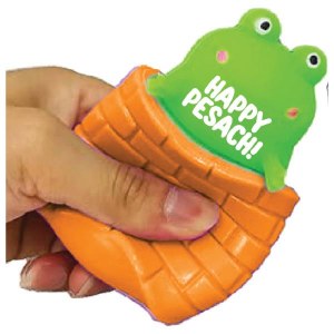 Squishy Pop-up! Frog Assorted Colors Single Piece 2.2"