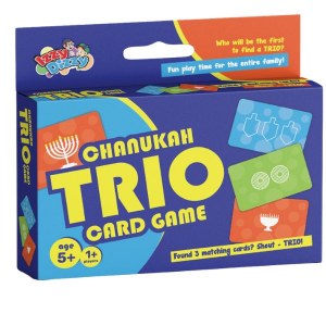 Chanukah Trio Card Game