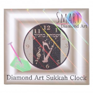 Diamond Art Sukkah Clock Craft