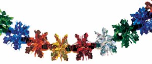 Garland 6" Multicolored Foil Sukkah Decoration #6