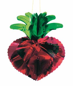 Large Strawberry Foil Hanging Sukkah Decoration #41