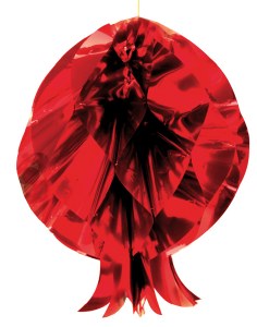 Pomegranate 12" Sukkah Decoration