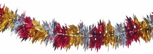 9" Colored Garland 6'' long Sukkah Decoration #45