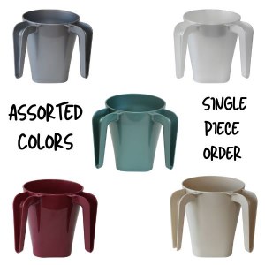 Plastic Wash Cup 5.5" Assorted Colors Single Piece