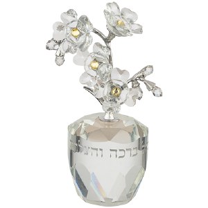 Crystal Tree of Blessings Gold Dots 4"