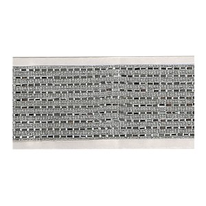 Atara Set with Stones Dash Pattern Design 3.5" x 36"