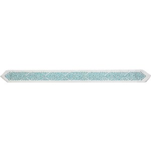Atarah Turquoise Colored Stones Diamond Design 3.5"