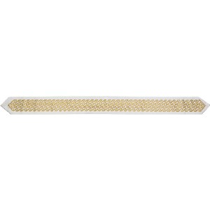 Atarah Gold Colored Stones Intricate Design 3.5"
