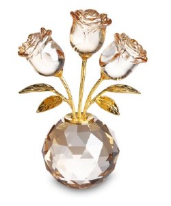 Crystal Miniature Tulip Plant Gold Flowers 4"