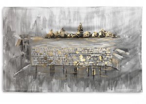 Vinyl Kosel After Rain Wall Hanging Sukkah Decoration 36" x 24"