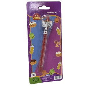 Chanukah Maze Pen Menorah Design 5.7"