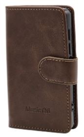 Music Q6 MP3 Player Leather Case Brown