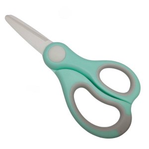 Ceramic Scissors Mint Green 5.75"