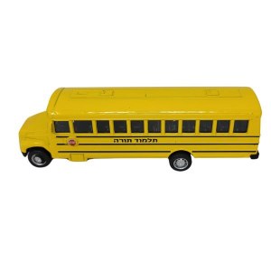 Diecast Mini Talmud Torah School Bus Toy 4"