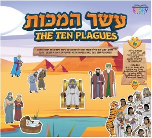 Story Table Activity Board Kit The Ten Plagues Makkos Theme