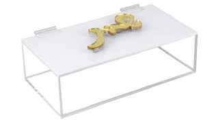 Acrylic Multi Purpose Shabbos Box Large Size Gold