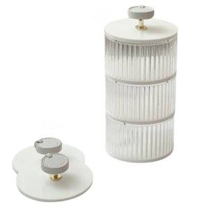 Corrugated Lucite Stackable Dip Bowls with Leatherette Handle Covers 3 Pack