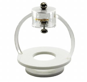 Lucite Mayim Achronim Well Design Silver Accent 6"