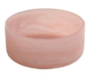Resin Salad Bowl Rose Haven 9.8"
