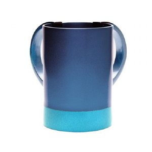 Yair Emanuel Washing Cup Anodized Aluminum 2 Tone Blue