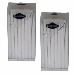 Chanukah Candles White Premium Collection 45 Count 2 Pack