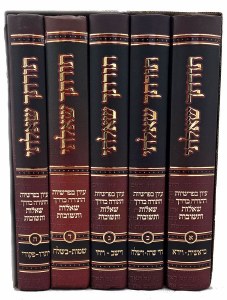 Torascha Shaalti Hebrew 5 Volume Slipcased Set [Hardcover]