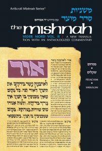 Yad Avrohom Mishnah Series 11 Tractates Pesachim, Shekalim (Seder Moed 2) [Hardcover]