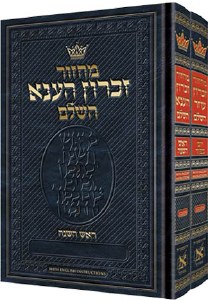 Artscroll Machzorim 2 Volume Slipcased Set Full Size Hebrew with English Instructions Ashkenaz [Hardcover]