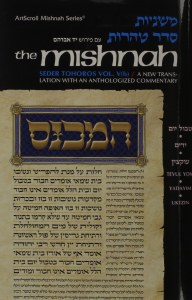 Yad Avraham Mishnah Series 44 Tractates Tvul Yom Yadayim Uktzin (Seder Tohoros 5b) [Hardcover]