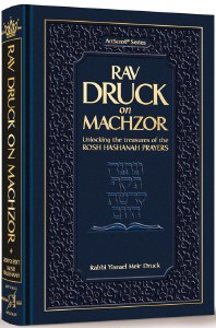 Rav Druck on Machzor [Hardcover]