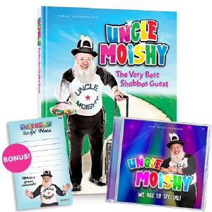 Uncle Moishy The Very Best Shabbos Guest! and We Are So Special Music CD [Hardcover]