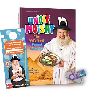 Uncle Moishy The Very Best Pesach Surprise with Music USB [Hardcover]