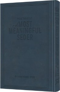 A Most Meaningful Seder Deluxe Edition Navy [Hardcover]