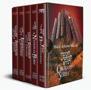 Rabbi Avigdor Miller Chumash Series 5 Volume Slipcased Set [Hardcover]