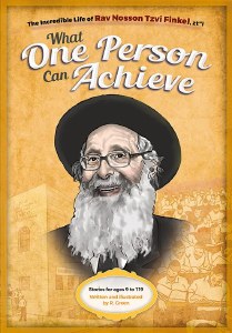 What One Person Can Achieve Rav Nosson Tzvi Finkel [Hardcover]