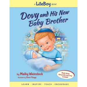 Dovy and His New Baby Brother Lite Boy Volume 8 with Music USB [Hardcover]