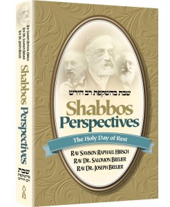 Shabbos Perspectives [Hardcover]