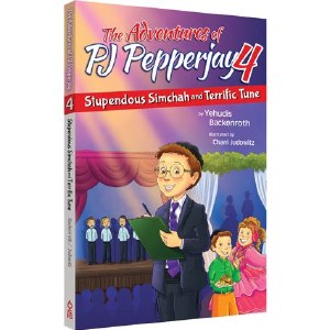 The Adverntures of PJ Pepperjay Volume 4
Stupendous Simchah And Terrific Tune [Paperback]