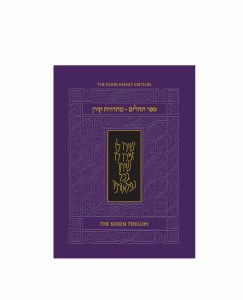 The Koren Tehillim Hebrew and English Compact Size [Paperback]