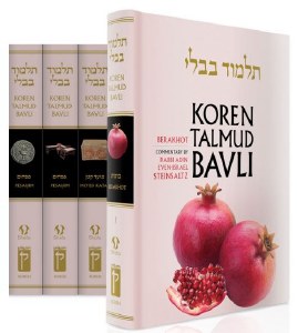 Koren Talmud Bavli Noe Large Size Color Edition 42 Volumes Complete Set [Hardcover]