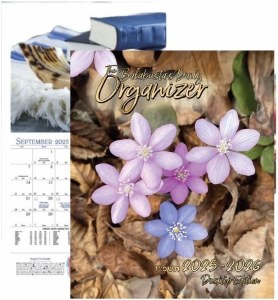 Calendar Combo Balabusta's Daily Pocket Size Organizer 5786 and Wall Hanging Jewish Calendar 2025/2026 Set