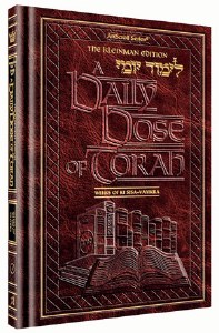 A Daily Dose Of Torah Series 1 Volume 6 Weeks of Ki Sisa through Vayikra [Hardcover]