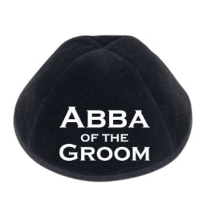 Abba of the Groom Kippah