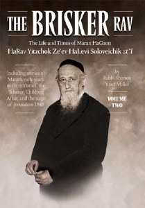 The Brisker Rav Volume Two [Hardcover]