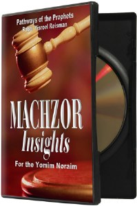 Machzor Insights For the Yamim Noraim - CD