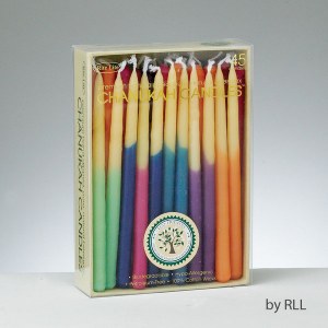 Chanukah Candles - Hand Dipped Beeswax