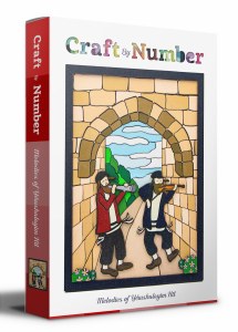 Craft by Number Activity Kit Melodies of Yerushalayim Design