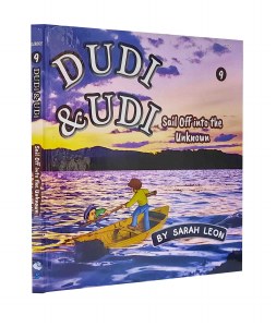 Dudi and Udi Sail Off Into The Unkown Volume 9 Comic Story [Hardcover]